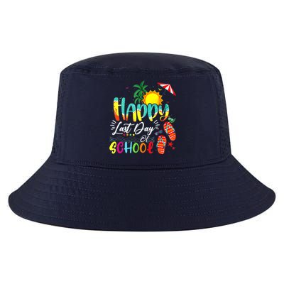 Happy Last Day Of School Teacher Student Graduation Summer Cool Comfort Performance Bucket Hat