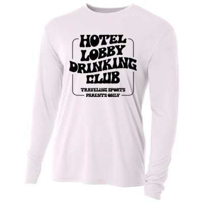 Hotel Lobby Drinking Club Traveling Tournament Parents Cooling Performance Long Sleeve Crew