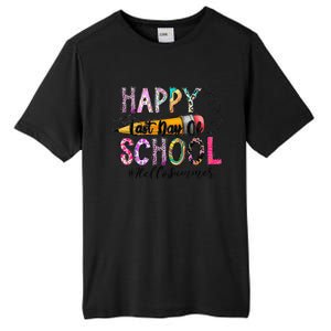 Happy Last Day Of Schools Hello Summer Teacher Student Tall Fusion ChromaSoft Performance T-Shirt