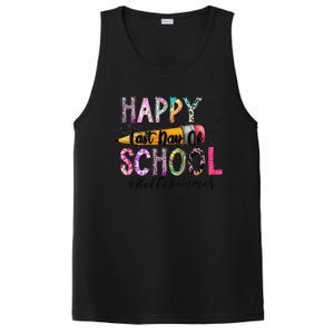 Happy Last Day Of Schools Hello Summer Teacher Student PosiCharge Competitor Tank