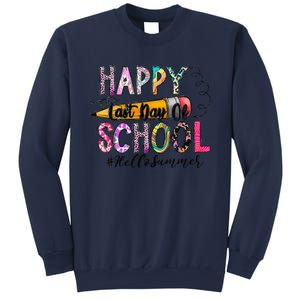 Happy Last Day Of Schools Hello Summer Teacher Student Sweatshirt