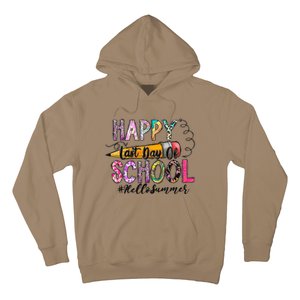 Happy Last Day Of Schools Hello Summer Teacher Student Hoodie