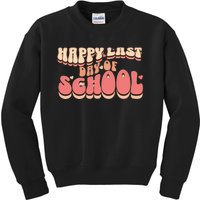 Happy Last Day Of School teacher Kids Sweatshirt