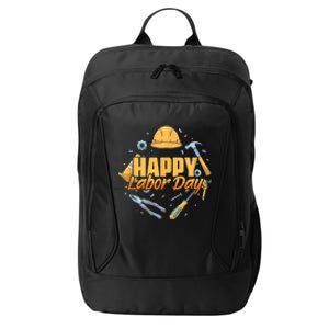 Happy Labor Day American Workers City Backpack