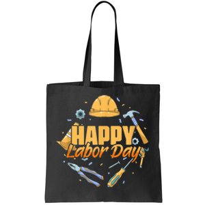 Happy Labor Day American Workers Tote Bag