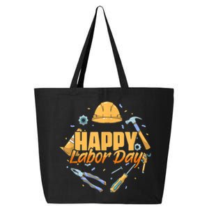 Happy Labor Day American Workers 25L Jumbo Tote