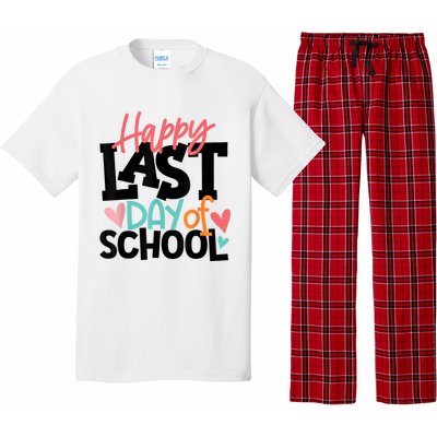 Happy Last Day Of School Teacher Student Graduation Pajama Set