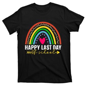 happy last day of school hello summer teacher student T-Shirt