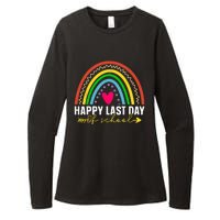 happy last day of school hello summer teacher student Womens CVC Long Sleeve Shirt