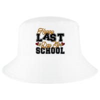 Happy Last Day Of School Teacher Student Graduation Heart Cool Comfort Performance Bucket Hat