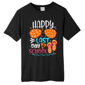 Happy Last Day of School Teacher Student Hello Summer Tall Fusion ChromaSoft Performance T-Shirt