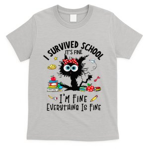 Happy Last Day Of School Its Fine IM Fine Fuuny T-Shirt