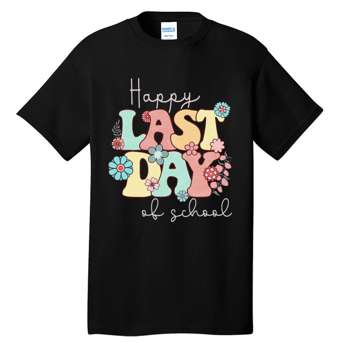 Happy Last Day of School Teacher Student Graduation Tall T-Shirt