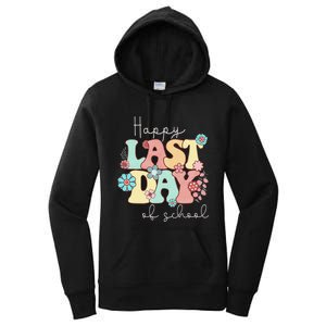 Happy Last Day of School Teacher Student Graduation Women's Pullover Hoodie