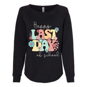 Happy Last Day of School Teacher Student Graduation Womens California Wash Sweatshirt