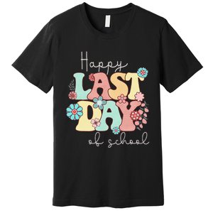 Happy Last Day of School Teacher Student Graduation Premium T-Shirt