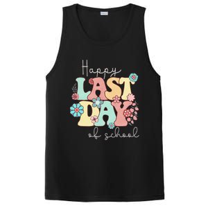 Happy Last Day of School Teacher Student Graduation PosiCharge Competitor Tank