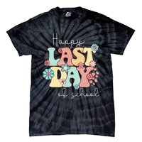 Happy Last Day of School Teacher Student Graduation Tie-Dye T-Shirt