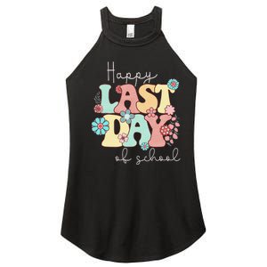 Happy Last Day of School Teacher Student Graduation Women's Perfect Tri Rocker Tank