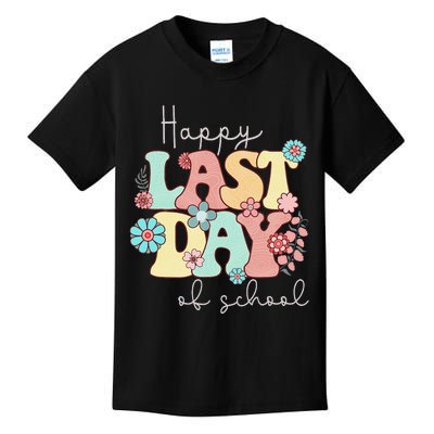 Happy Last Day of School Teacher Student Graduation Kids T-Shirt