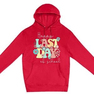 Happy Last Day of School Teacher Student Graduation Premium Pullover Hoodie