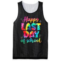 Happy Last Day Of School Tie Dye Students And Teachers Mesh Reversible Basketball Jersey Tank