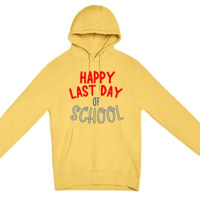 Happy Last Day Of School Summer Vacation Premium Pullover Hoodie