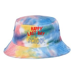 Happy Last Day Of School Summer Vacation Tie Dye Newport Bucket Hat