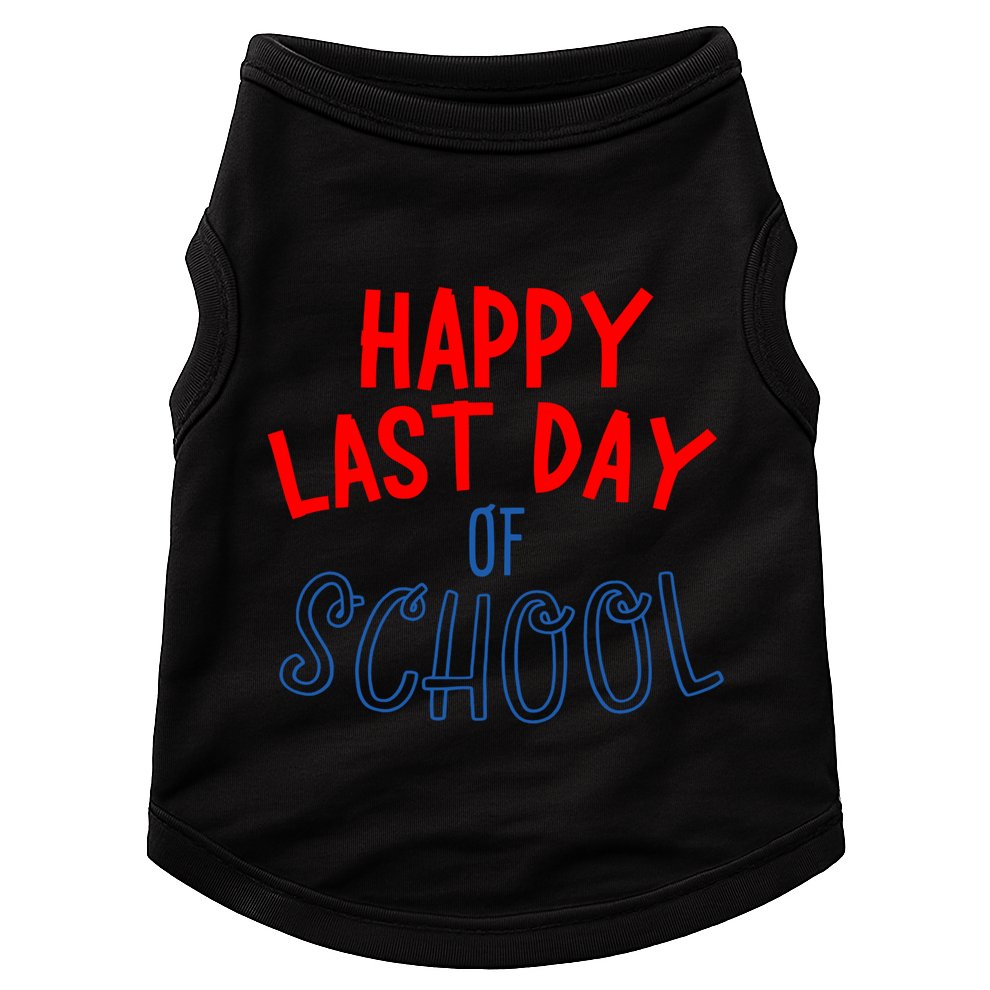Happy Last Day Of School Summer Vacation Doggie Tank