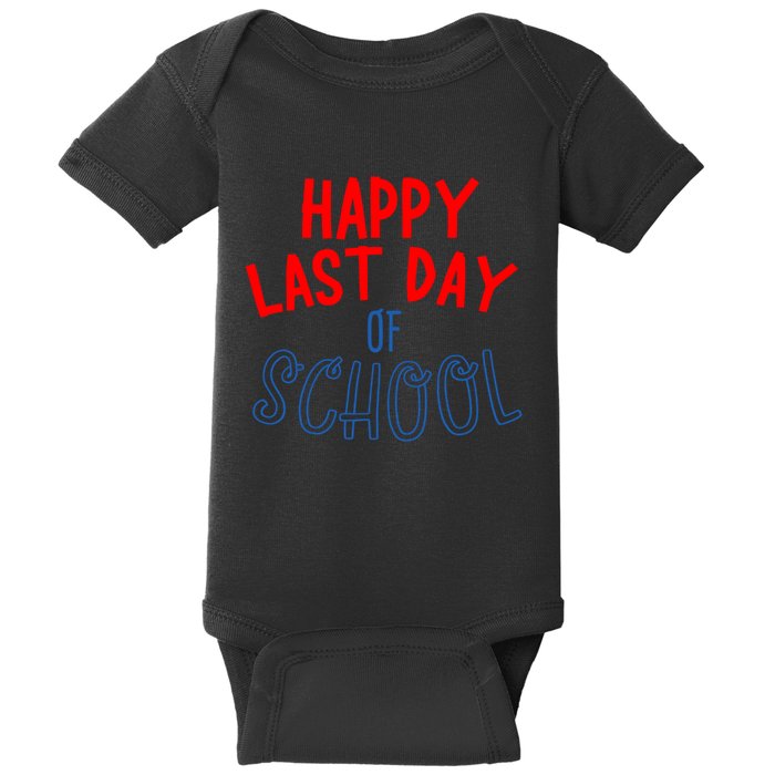 Happy Last Day Of School Summer Vacation Baby Bodysuit