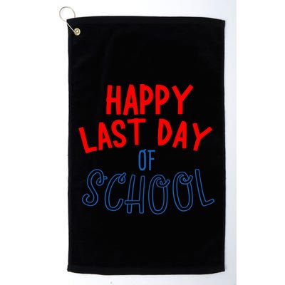 Happy Last Day Of School Summer Vacation Golf Towel