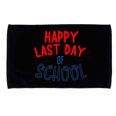 Happy Last Day Of School Summer Vacation Microfiber Hand Towel