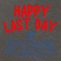 Happy Last Day Of School Summer Vacation Cotton Canvas Backpack