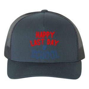 Happy Last Day Of School Summer Vacation Yupoong Adult 5-Panel Trucker Hat