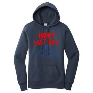 Happy Last Day Of School Summer Vacation Women's Pullover Hoodie