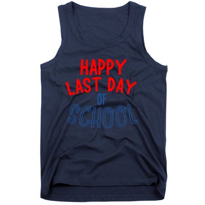 Happy Last Day Of School Summer Vacation Tank Top