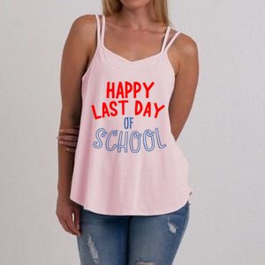 Happy Last Day Of School Summer Vacation Women's Strappy Tank