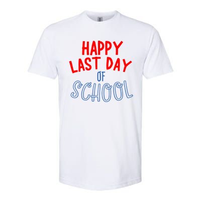 Happy Last Day Of School Summer Vacation Softstyle CVC T-Shirt