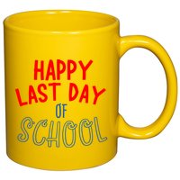 Happy Last Day Of School Summer Vacation 11oz C Handle Ceramic Mug