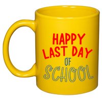Happy Last Day Of School Summer Vacation 11oz C Handle Ceramic Mug