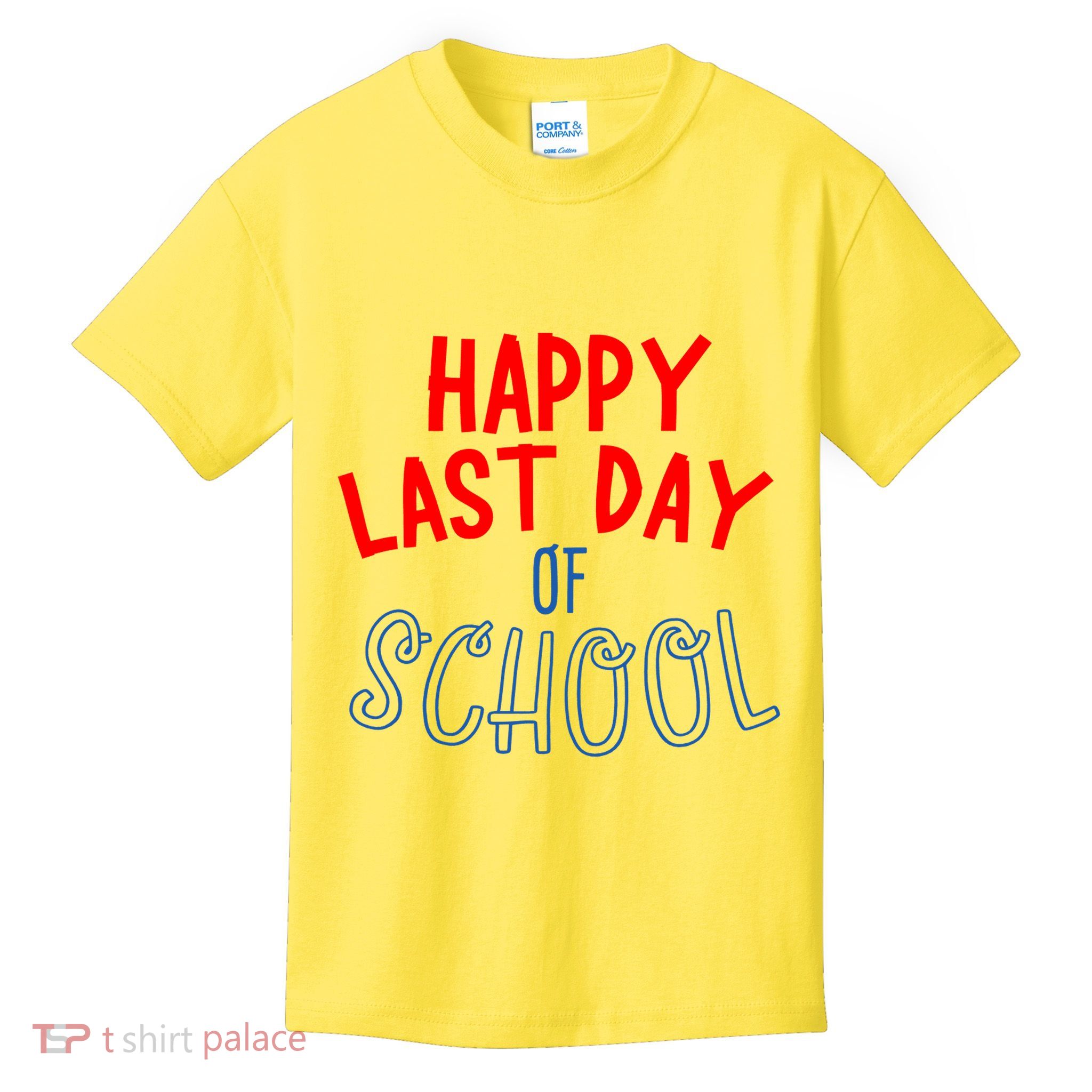 Happy Last Day Of School Summer Vacation Kids T-Shirt