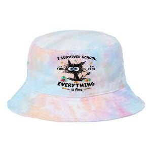 Happy Last Day Of School Teacher Student Graduation Tie Dye Newport Bucket Hat