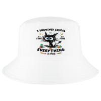 Happy Last Day Of School Teacher Student Graduation Cool Comfort Performance Bucket Hat