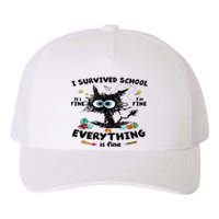 Happy Last Day Of School Teacher Student Graduation Yupoong Adult 5-Panel Trucker Hat