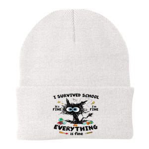 Happy Last Day Of School Teacher Student Graduation Knit Cap Winter Beanie