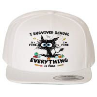 Happy Last Day Of School Teacher Student Graduation Wool Snapback Cap