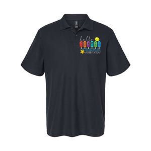 Happy Last Day of School Teachers Student Hello Summer Vibes Softstyle Adult Sport Polo