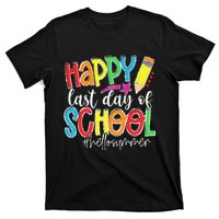 Happy Last Day Of School Teacher Kids Graduation Last Day T-Shirt