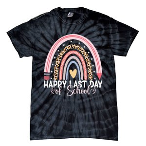 Happy Last Day Of School Hello Summer Teacher Student Tie-Dye T-Shirt