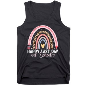 Happy Last Day Of School Hello Summer Teacher Student Tank Top